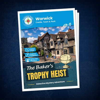 Warwick - Castle, Town & Park Treasure Trail - front cover