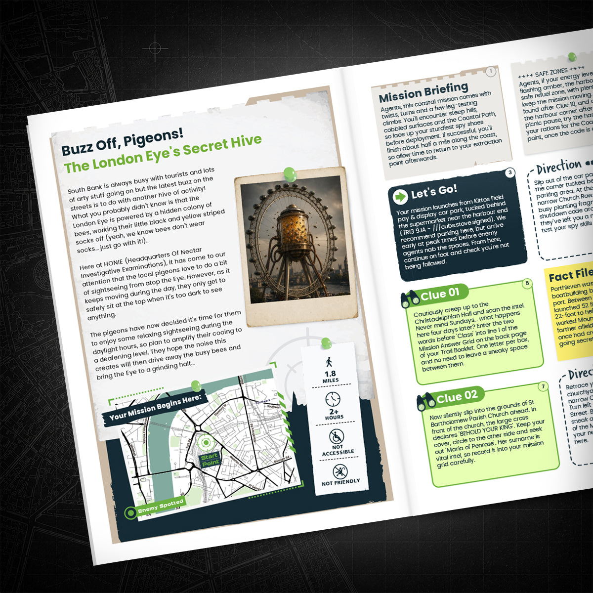 Waterloo & South Bank - Leake Street Tunnel Treasure Trail - story page