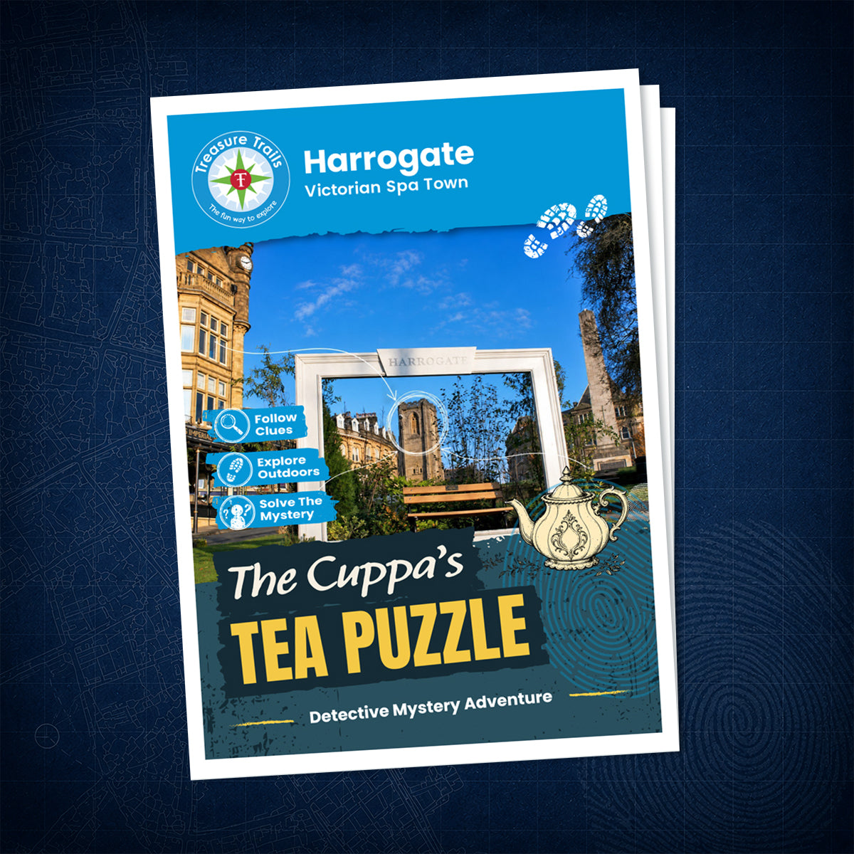 Harrogate - Victorian Spa Town Treasure Trail - front cover