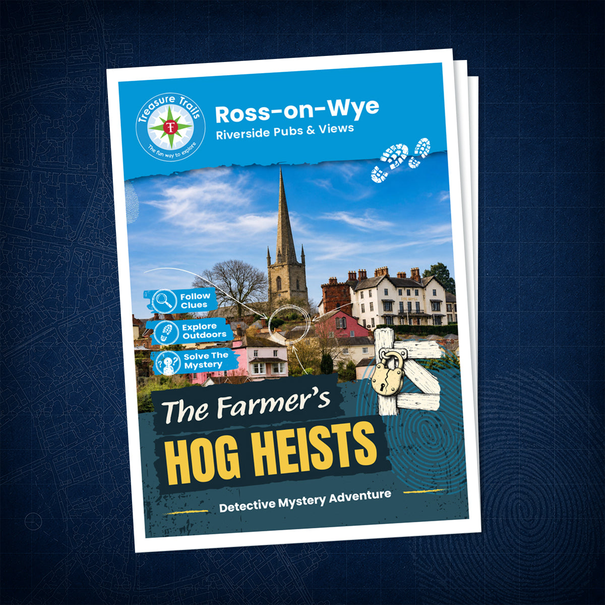 Ross-on-Wye - Riverside Pubs & Views Treasure Trail - front cover