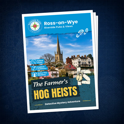 Ross-on-Wye - Riverside Pubs & Views Treasure Trail - front cover