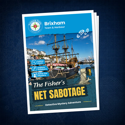 Brixham - Town & Harbour Treasure Trail - front cover