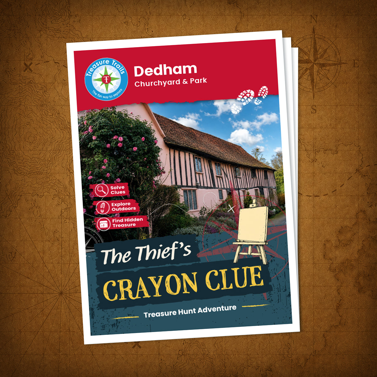 Dedham - Churchyard & Park Treasure Trail - front cover