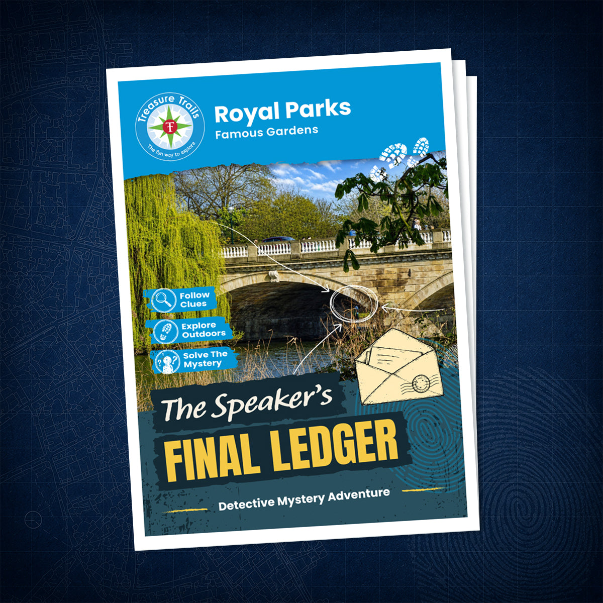 Royal Parks - Famous Gardens Treasure Trail - front cover