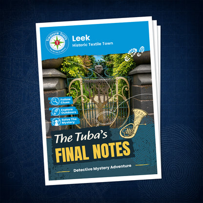 Leek - Historic Textile Town Treasure Trail - front cover