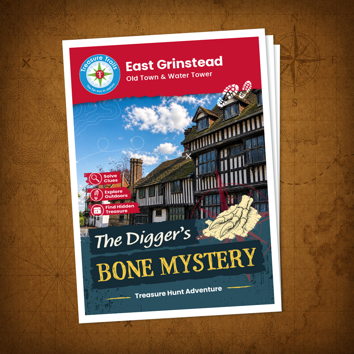 East Grinstead - Old Town & Water Tower Treasure Trail - front cover