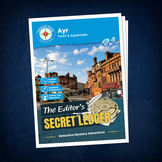 Ayr - Town & Esplanade Treasure Trail - front cover