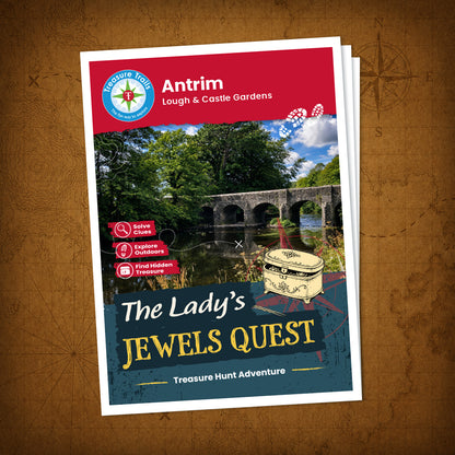 Antrim - Lough & Castle Gardens Treasure Trail - front cover