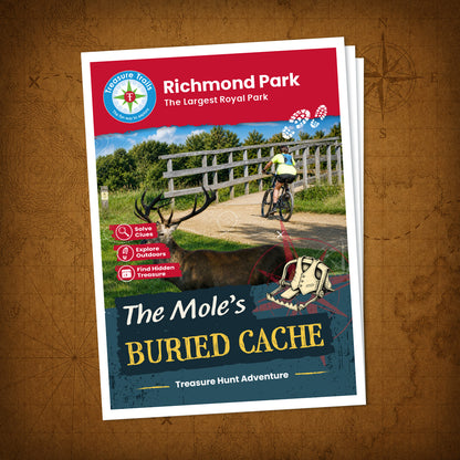 Richmond Park - The Largest Royal Park Treasure Trail - front cover