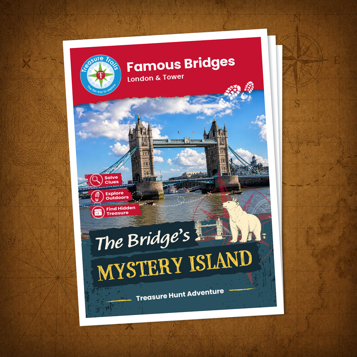 Famous Bridges - London & Tower Treasure Trail - front cover