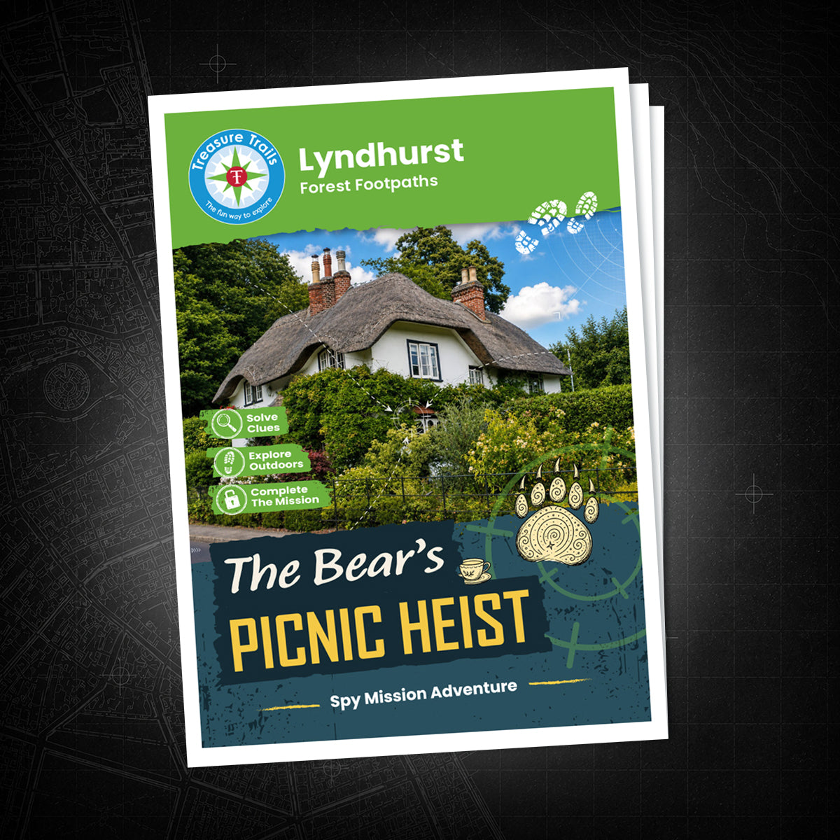 Lyndhurst - Forest Footpaths Treasure Trail - front cover