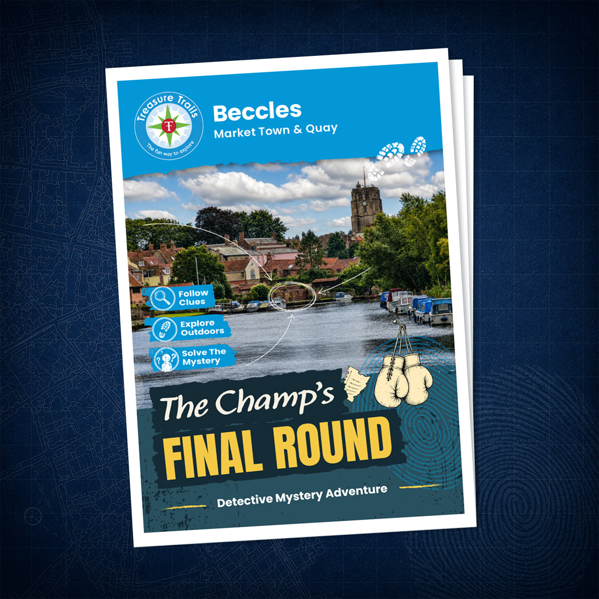 Beccles - Market Town & Quay Treasure Trail - front cover