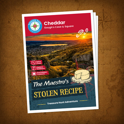 Cheddar - Gough's Cave & Square Treasure Trail - front cover