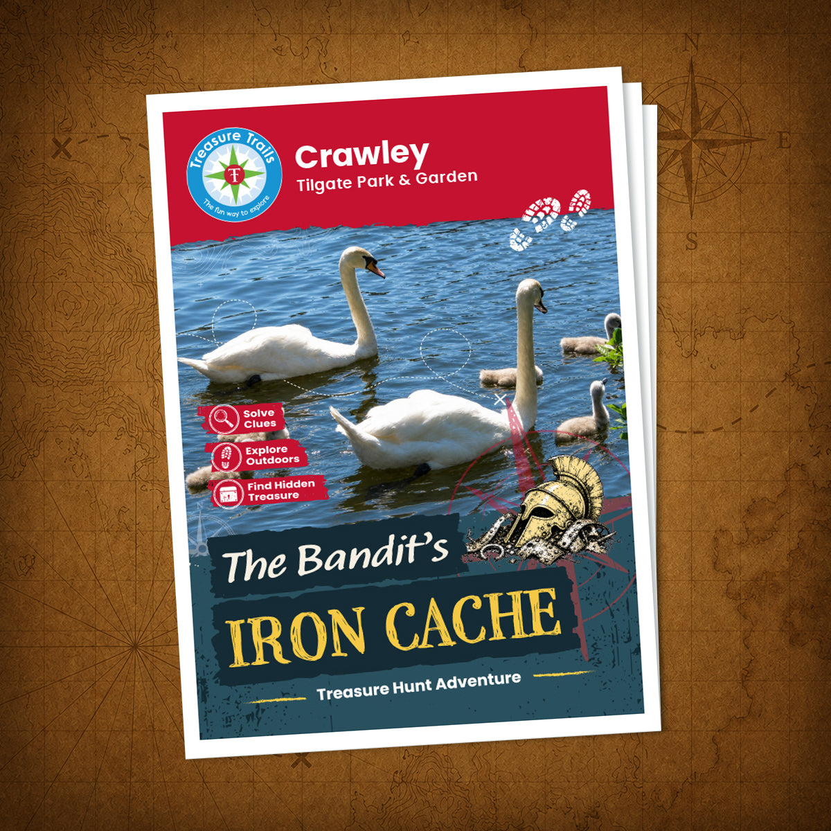 Crawley - Tilgate Park & Garden Treasure Trail - front cover