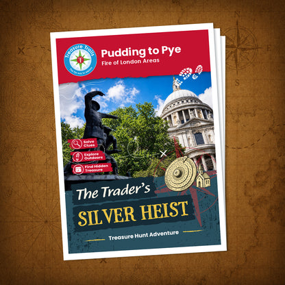 Pudding to Pye - Fire of London Areas Treasure Trail - front cover
