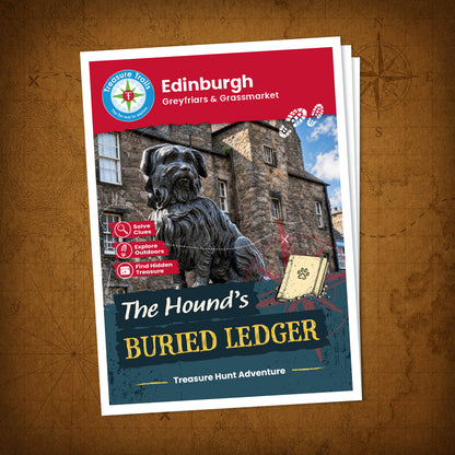 Edinburgh - Greyfriars & Grassmarket Treasure Trail - front cover
