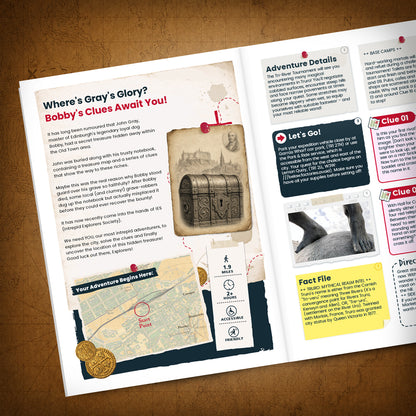 Edinburgh - Greyfriars & Grassmarket Treasure Trail - story page