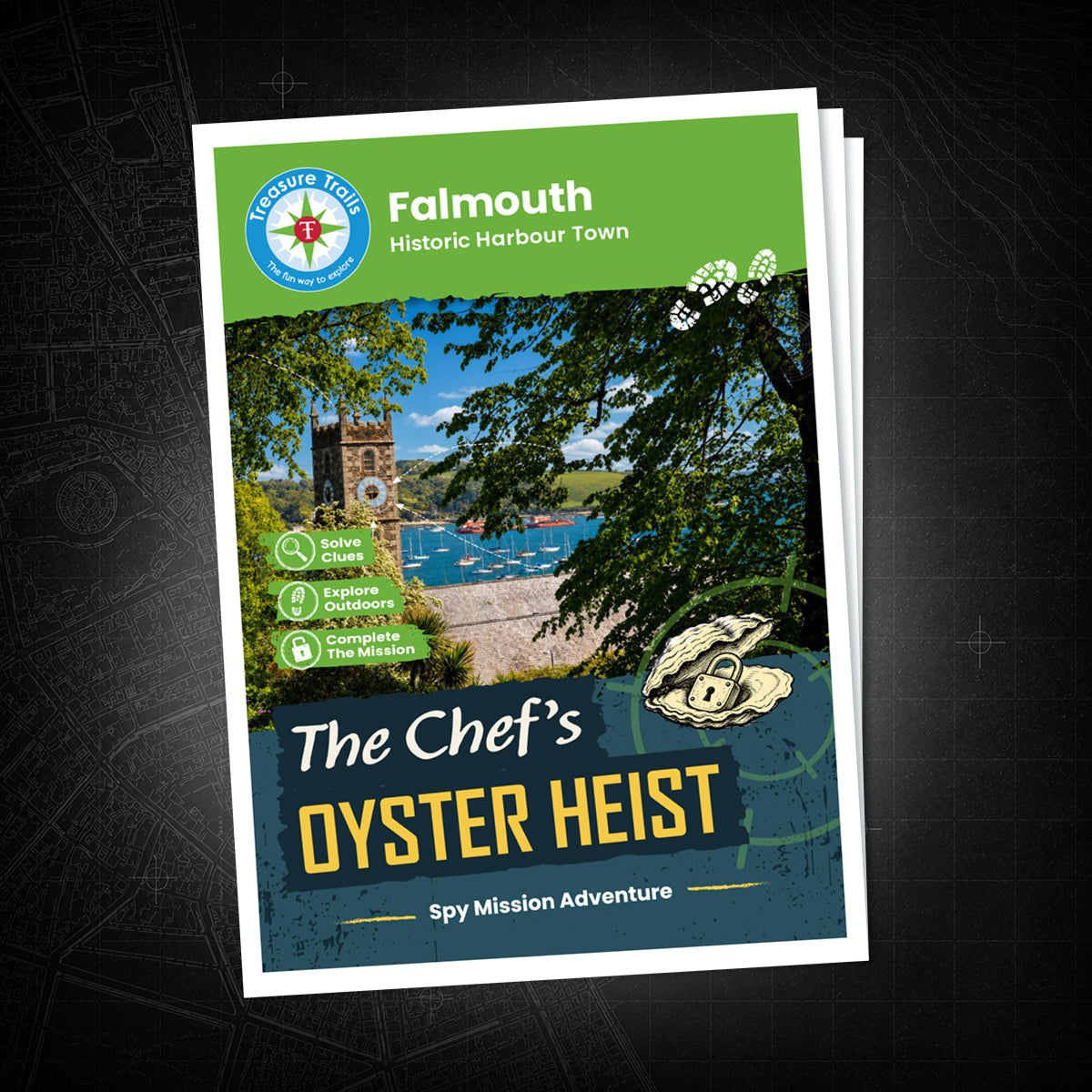 Falmouth - Historic Harbour Town Treasure Trail - front cover