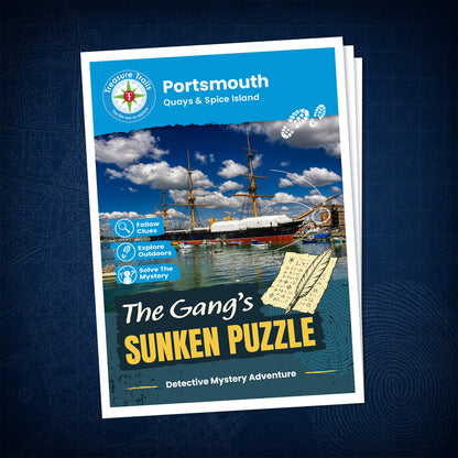 Portsmouth - Quays & Spice Island Treasure Trail - front cover