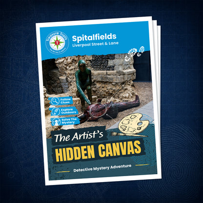 Spitalfields - Liverpool Street & Lane Treasure Trail - front cover