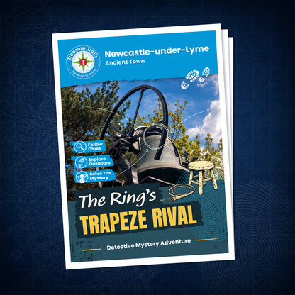 Newcastle-under-Lyme - Ancient Town Treasure Trail - front cover