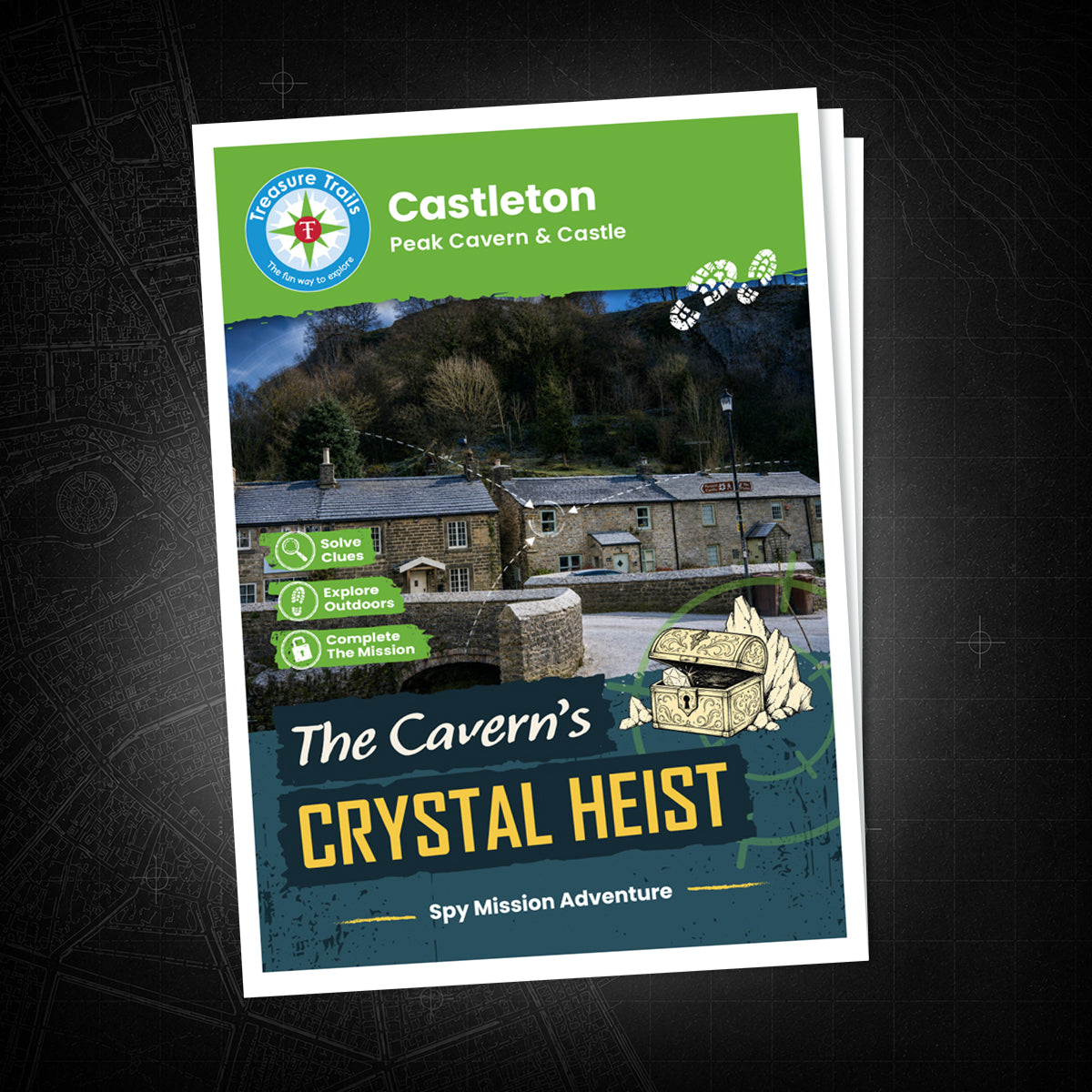 Castleton - Peak Cavern & Castle Treasure Trail - front cover