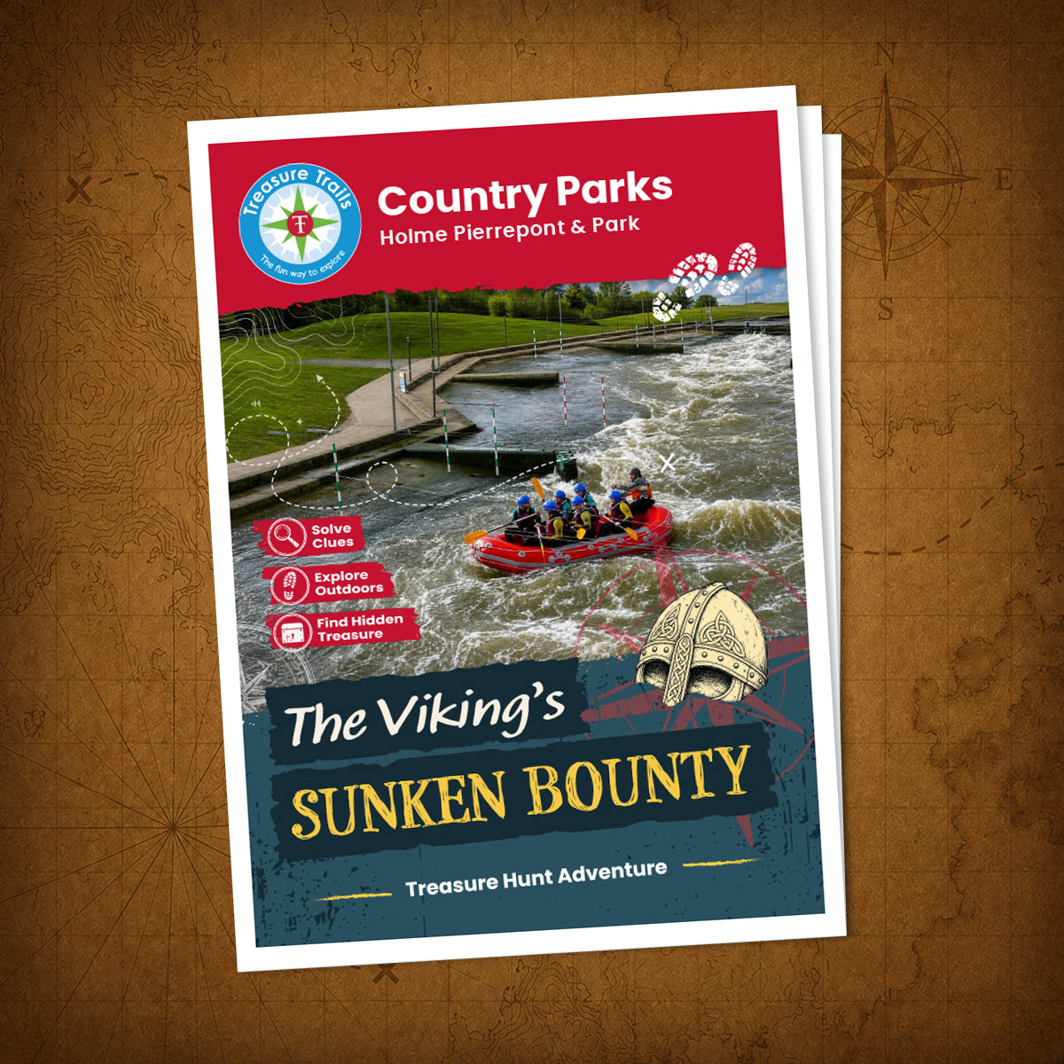 Country Parks - Holme Pierrepont & Park Treasure Trail - front cover