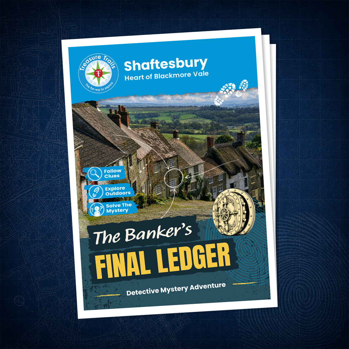 Shaftesbury - Heart of Blackmore Vale Treasure Trail - front cover