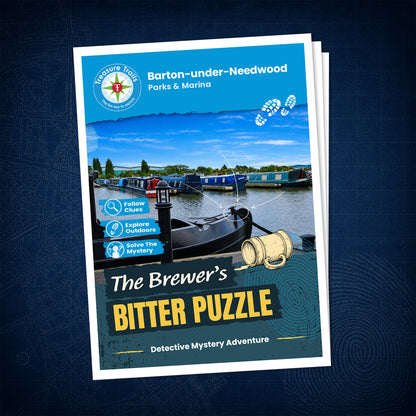 Barton-under-Needwood - Parks & Marina Treasure Trail - front cover