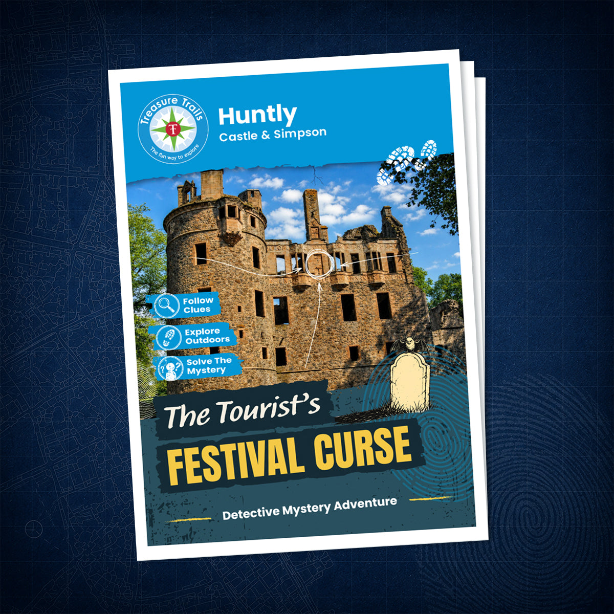 Huntly - Castle & Simpson Treasure Trail - front cover