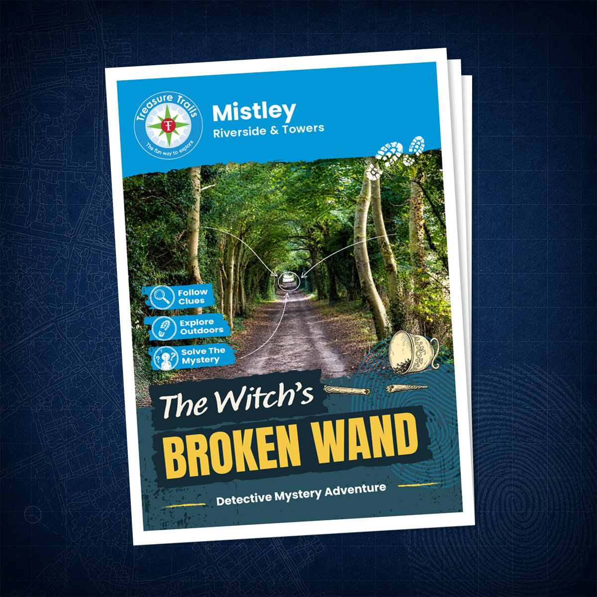 Mistley - Riverside & Towers Treasure Trail - front cover
