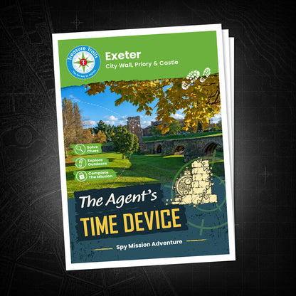 Exeter - City Wall, Priory & Castle Treasure Trail - front cover
