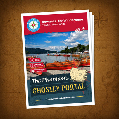Bowness-on-Windermere - Town & Woodlands Treasure Trail - front cover