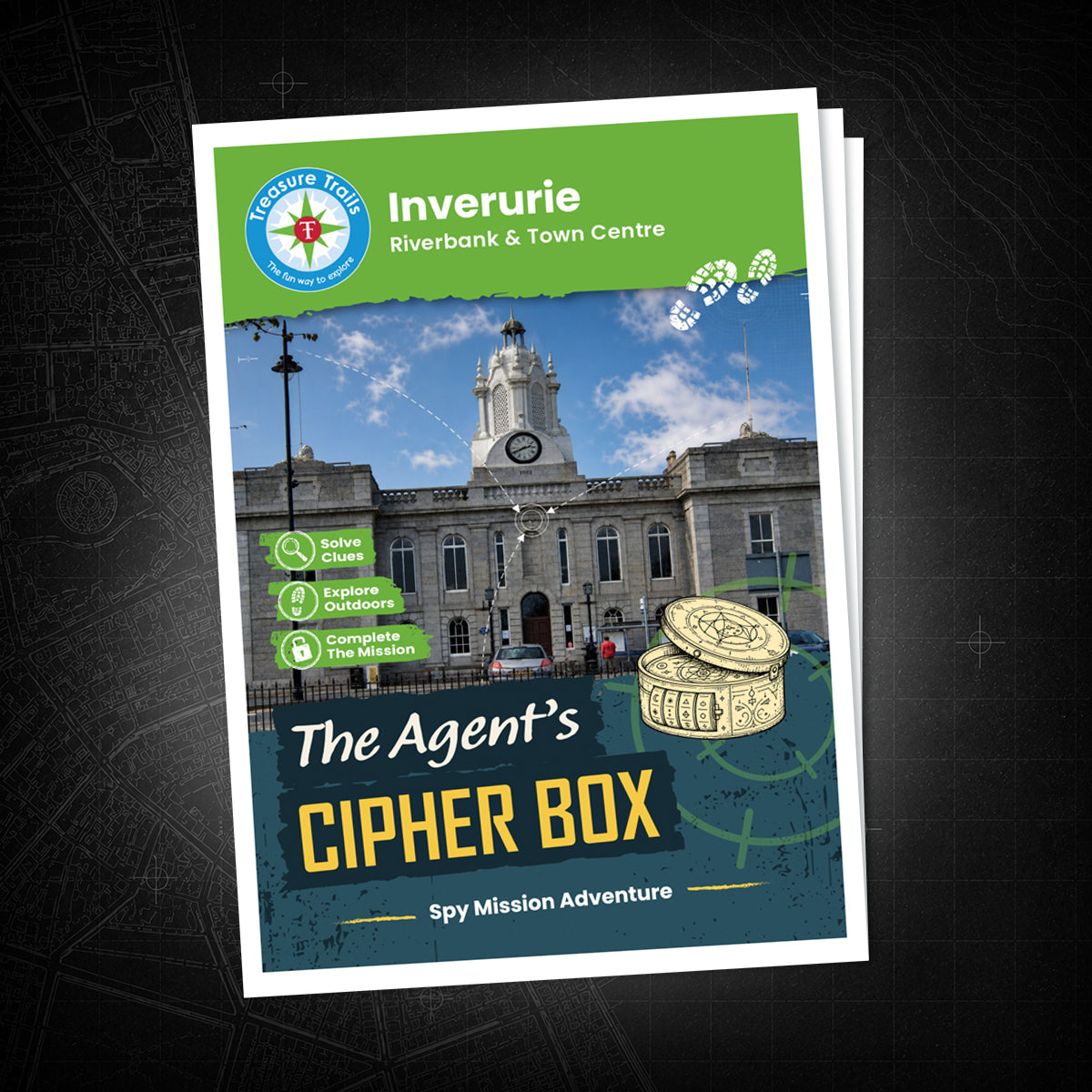 Inverurie - Riverbank & Town Centre Treasure Trail - front cover
