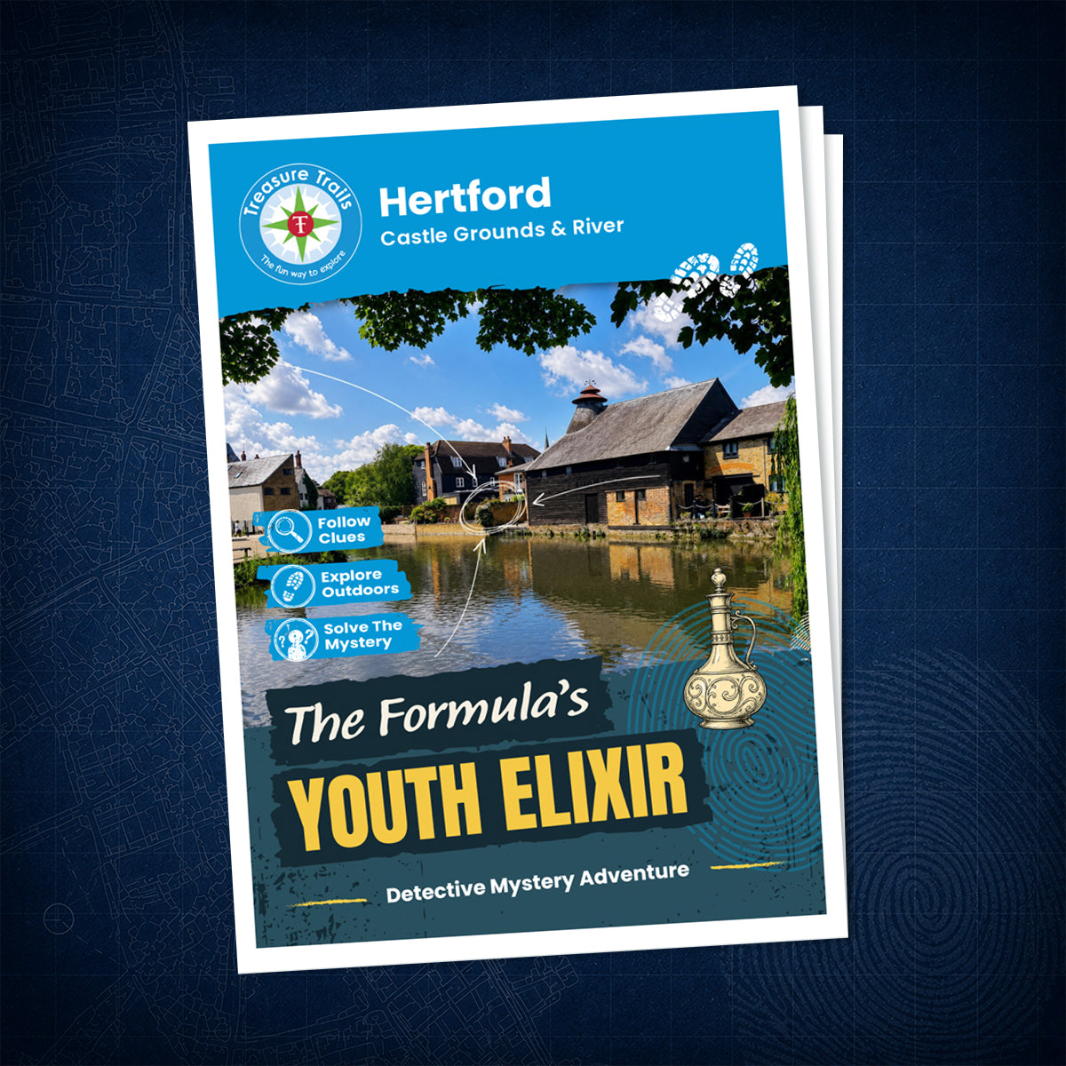 Hertford - Castle Grounds & River Treasure Trail - front cover