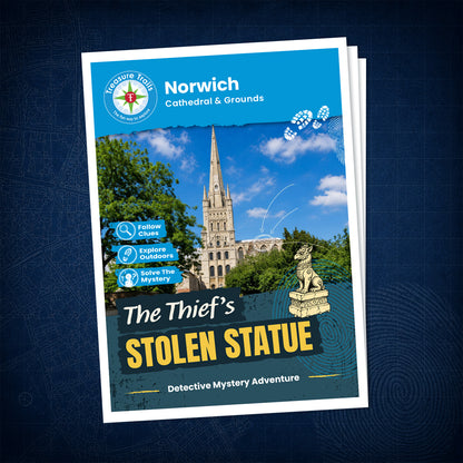 Norwich - Cathedral & Grounds Treasure Trail - front cover