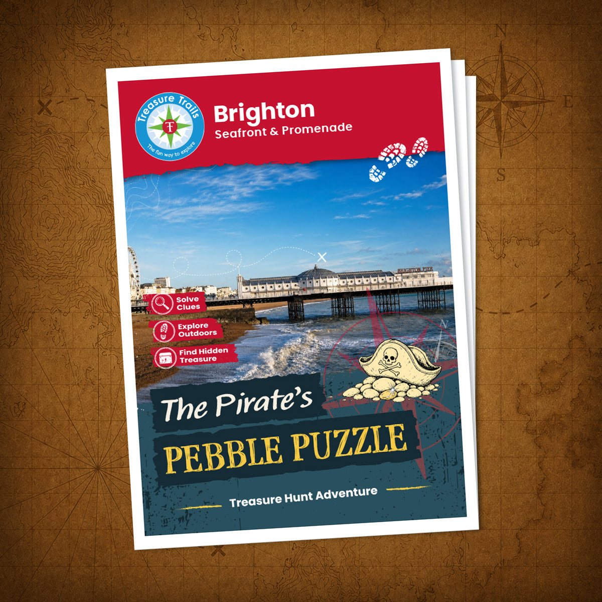 Brighton - Seafront & Promenade Treasure Trail - front cover