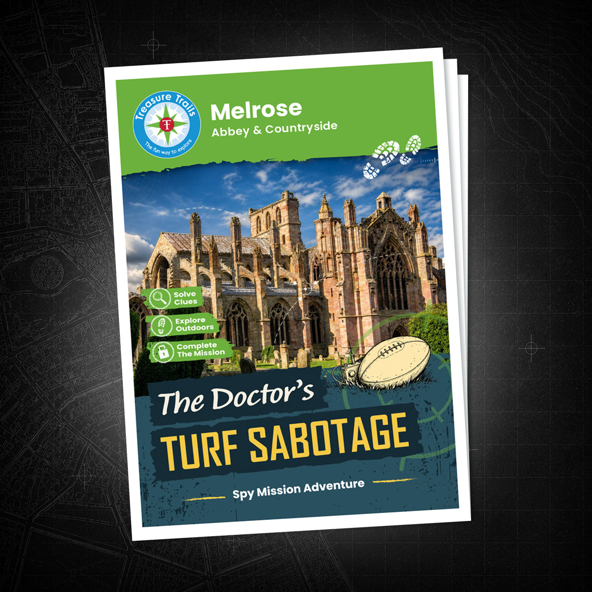 Melrose - Abbey & Countryside Treasure Trail - front cover