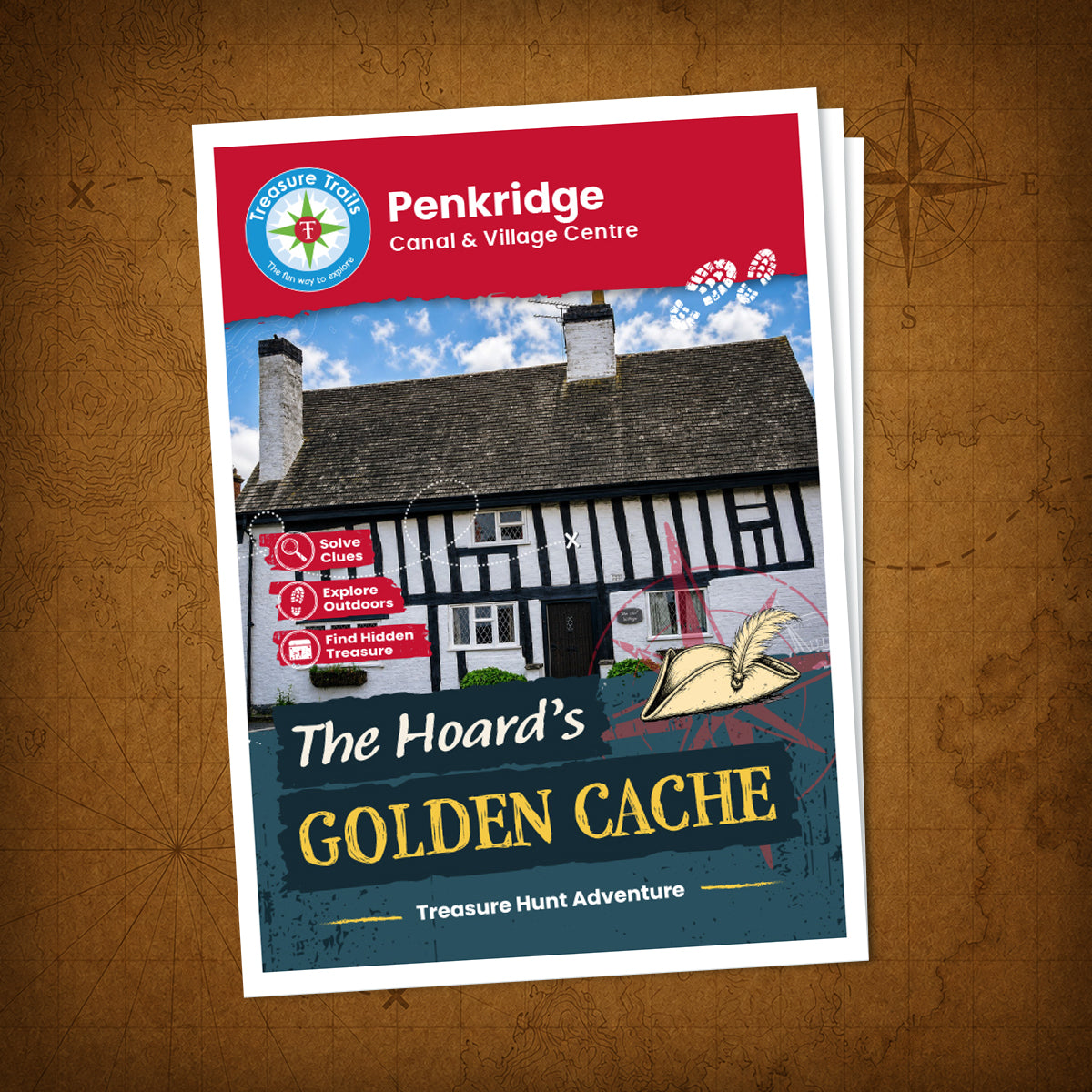 Penkridge - Canal & Village Centre Treasure Trail - front cover