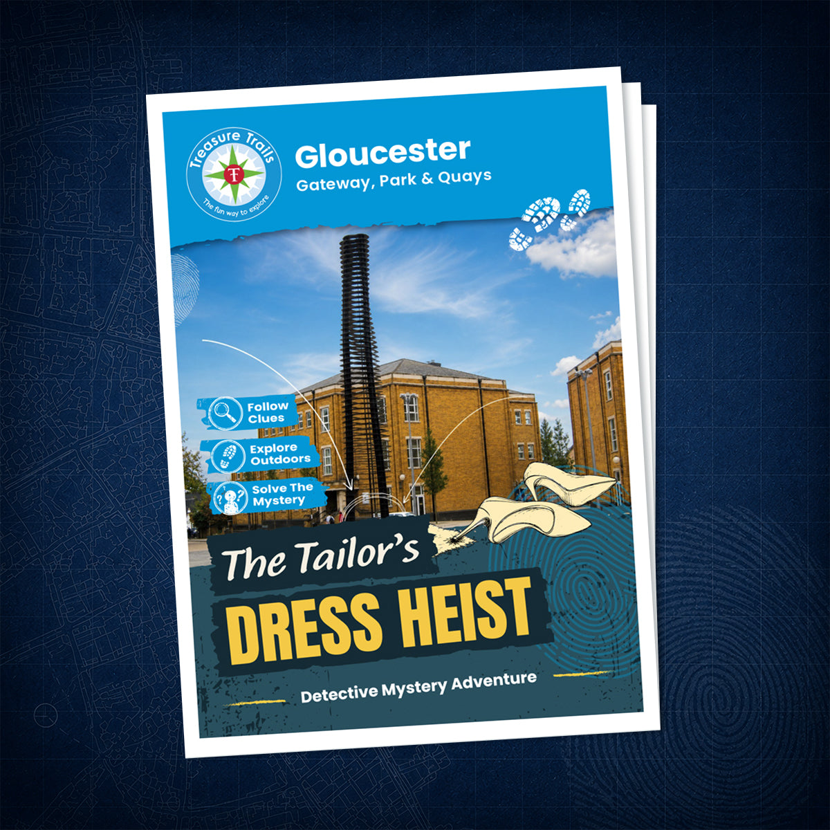 Gloucester - Gateway, Park & Quays Treasure Trail - front cover