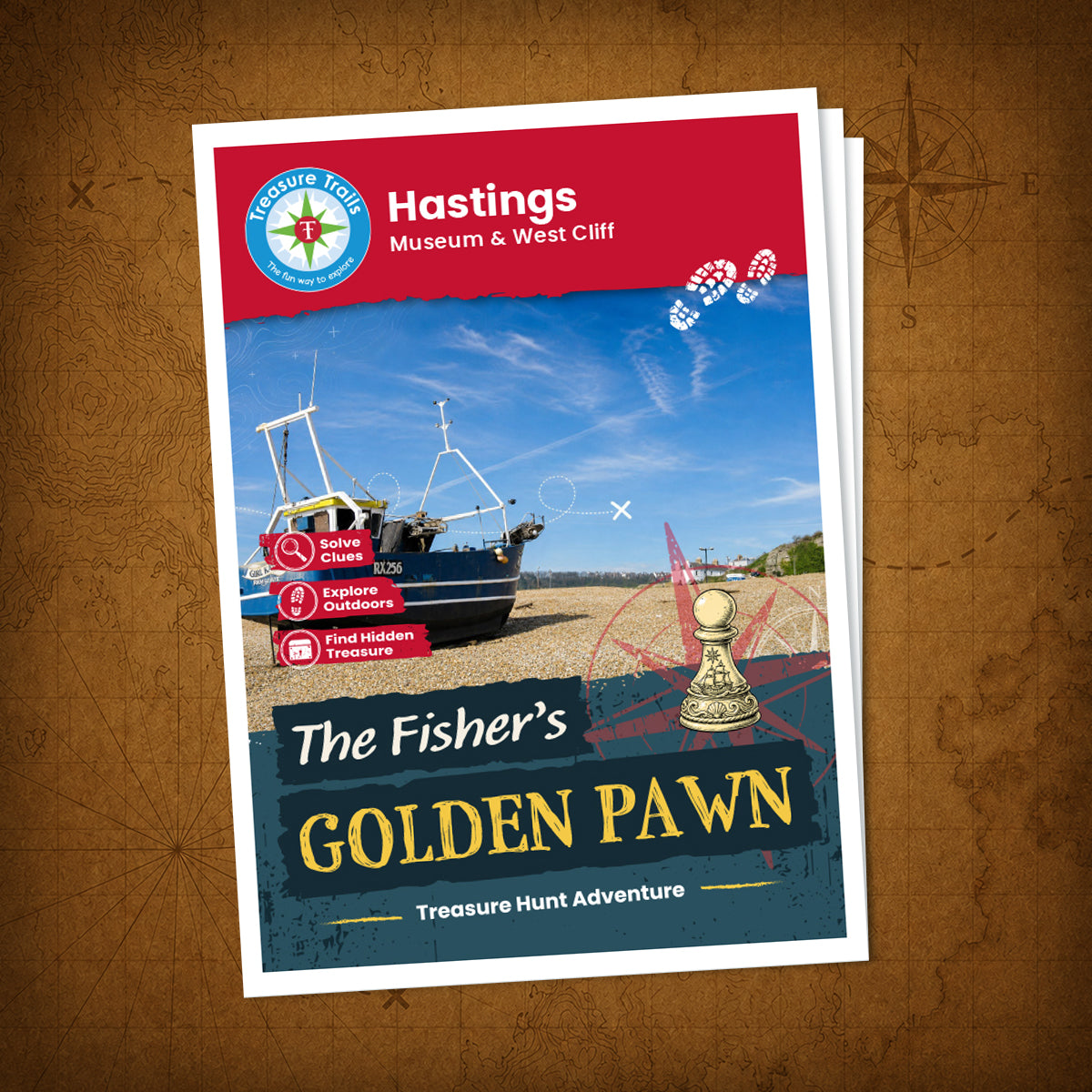 Hastings - Museum & West Cliff Treasure Trail - front cover