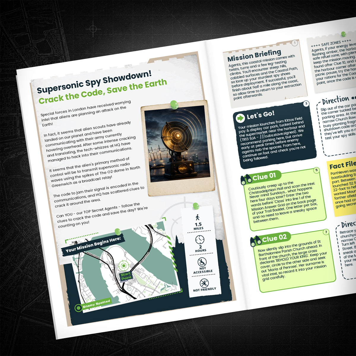 Greenwich Cable Car - To Royal Victoria Treasure Trail - story page