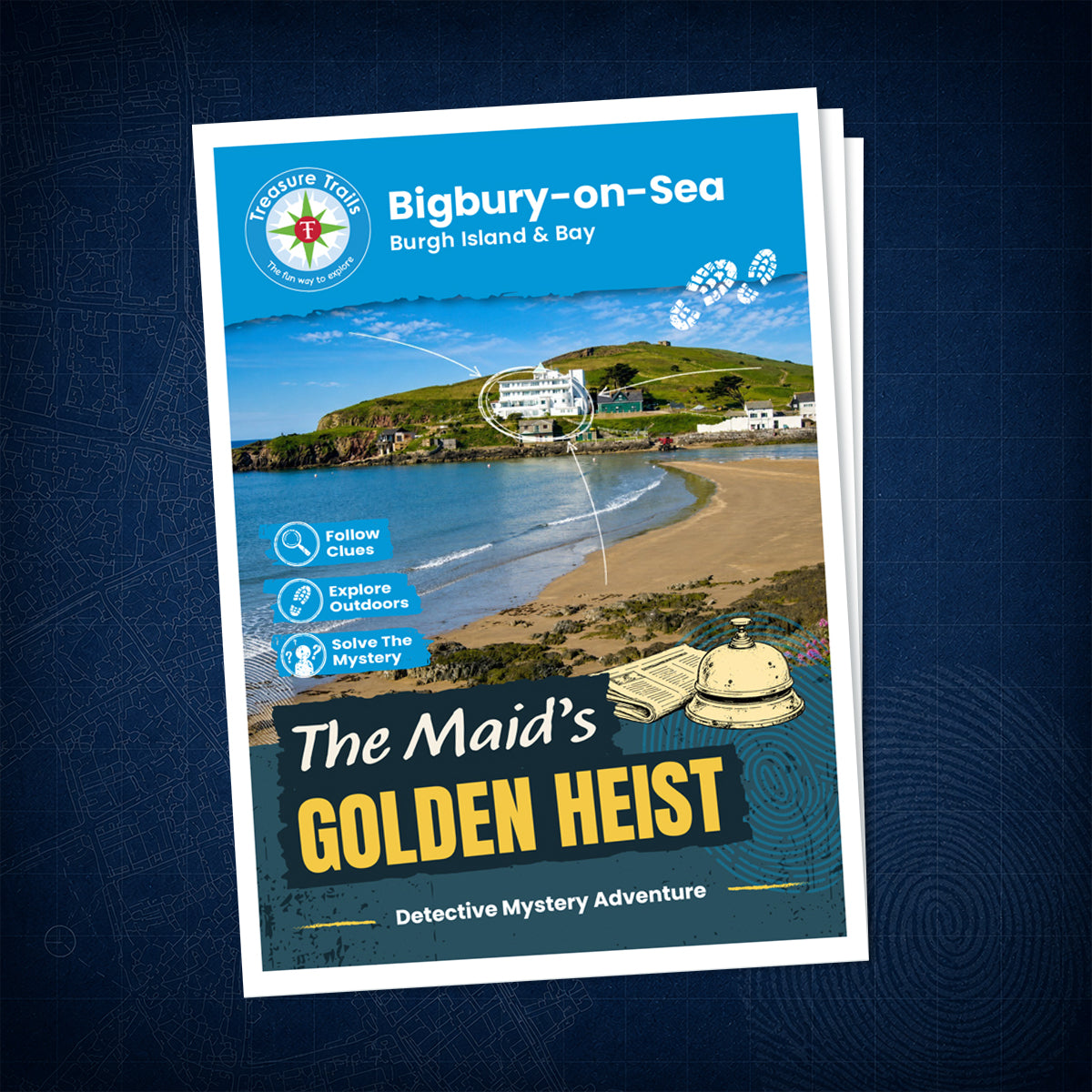 Bigbury-on-Sea - Burgh Island & Bay Treasure Trail - front cover