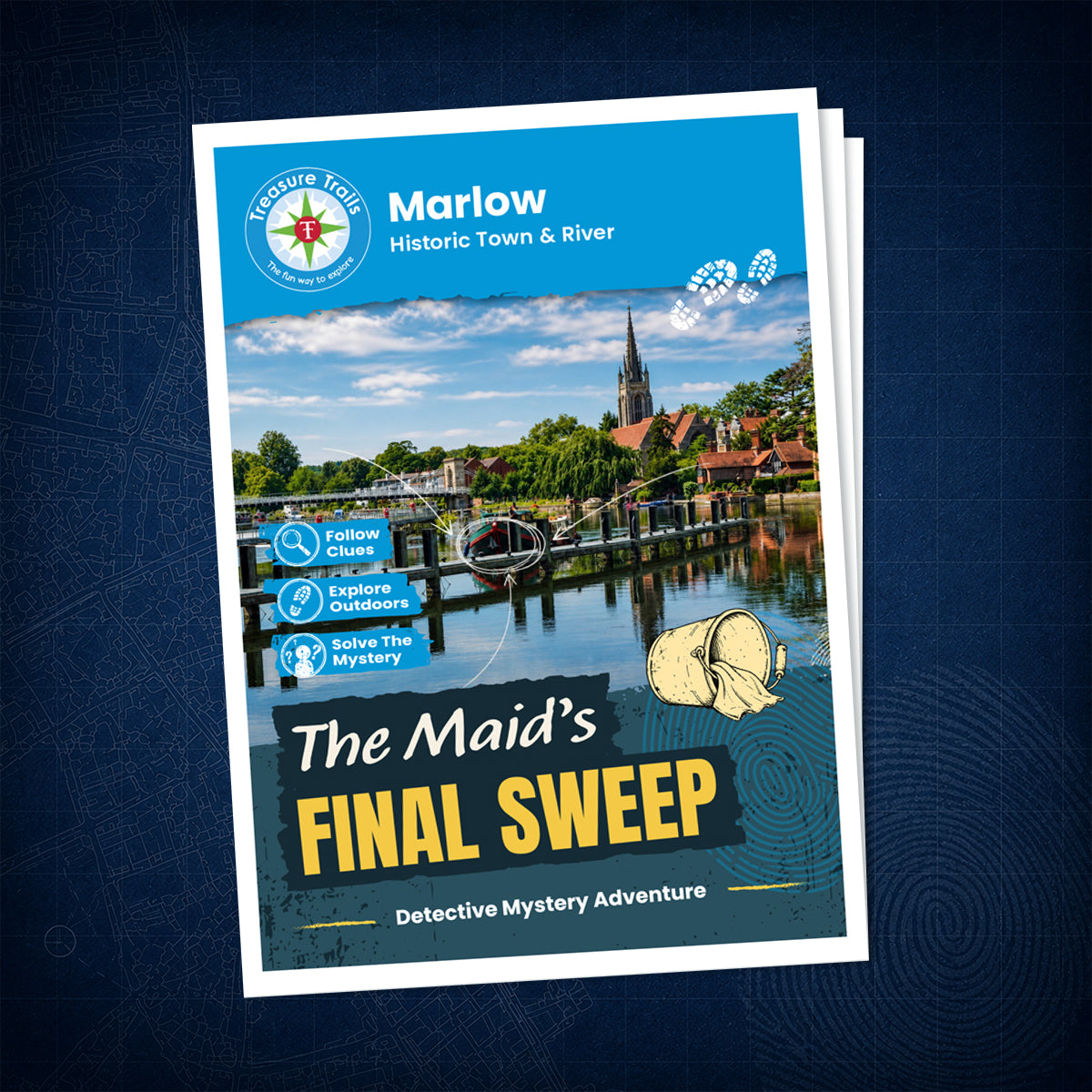 Marlow - Historic Town & River Treasure Trail - front cover