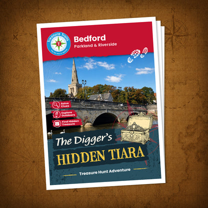 Bedford - Parkland & Riverside Treasure Trail - front cover