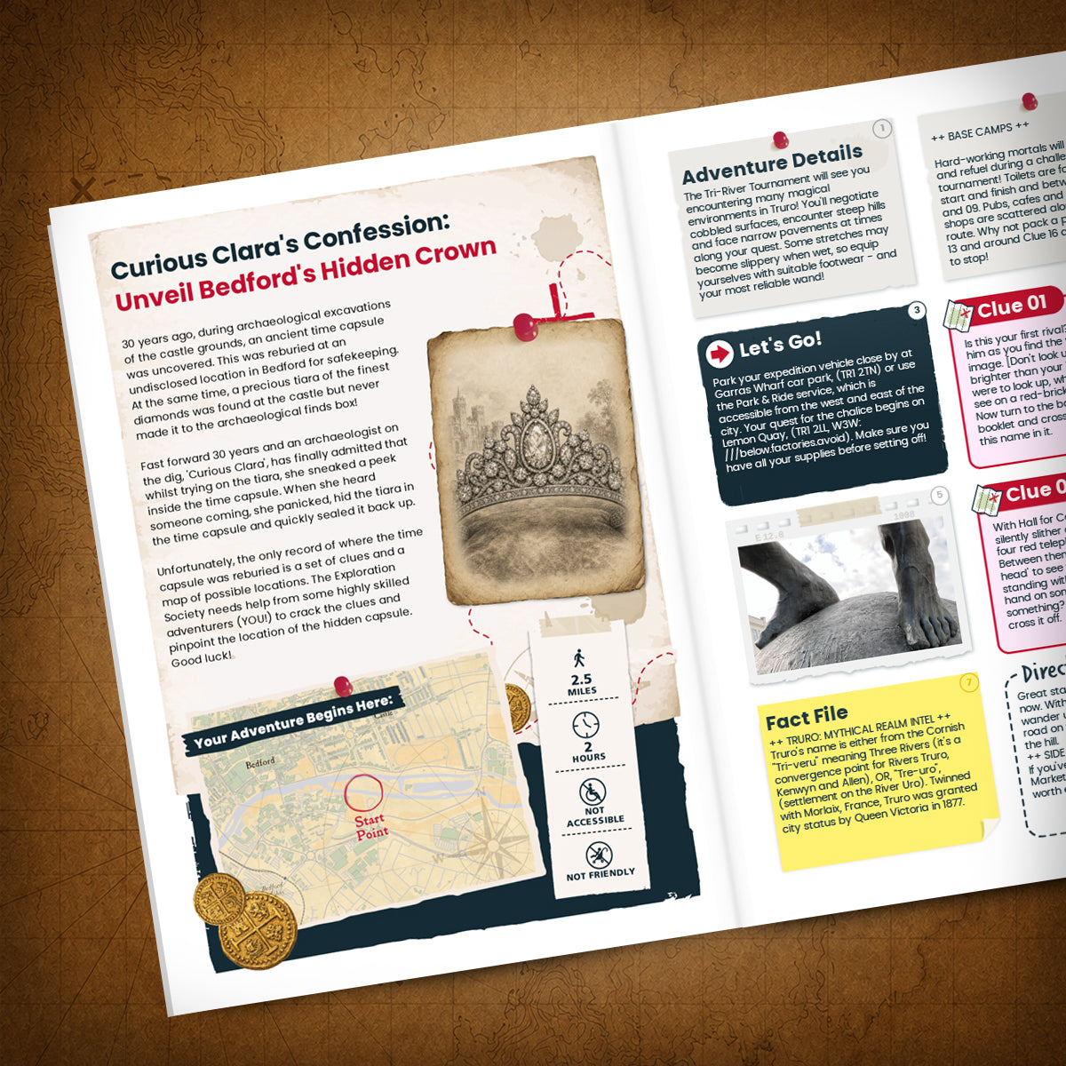 Bedford - Parkland & Riverside Treasure Trail - story page