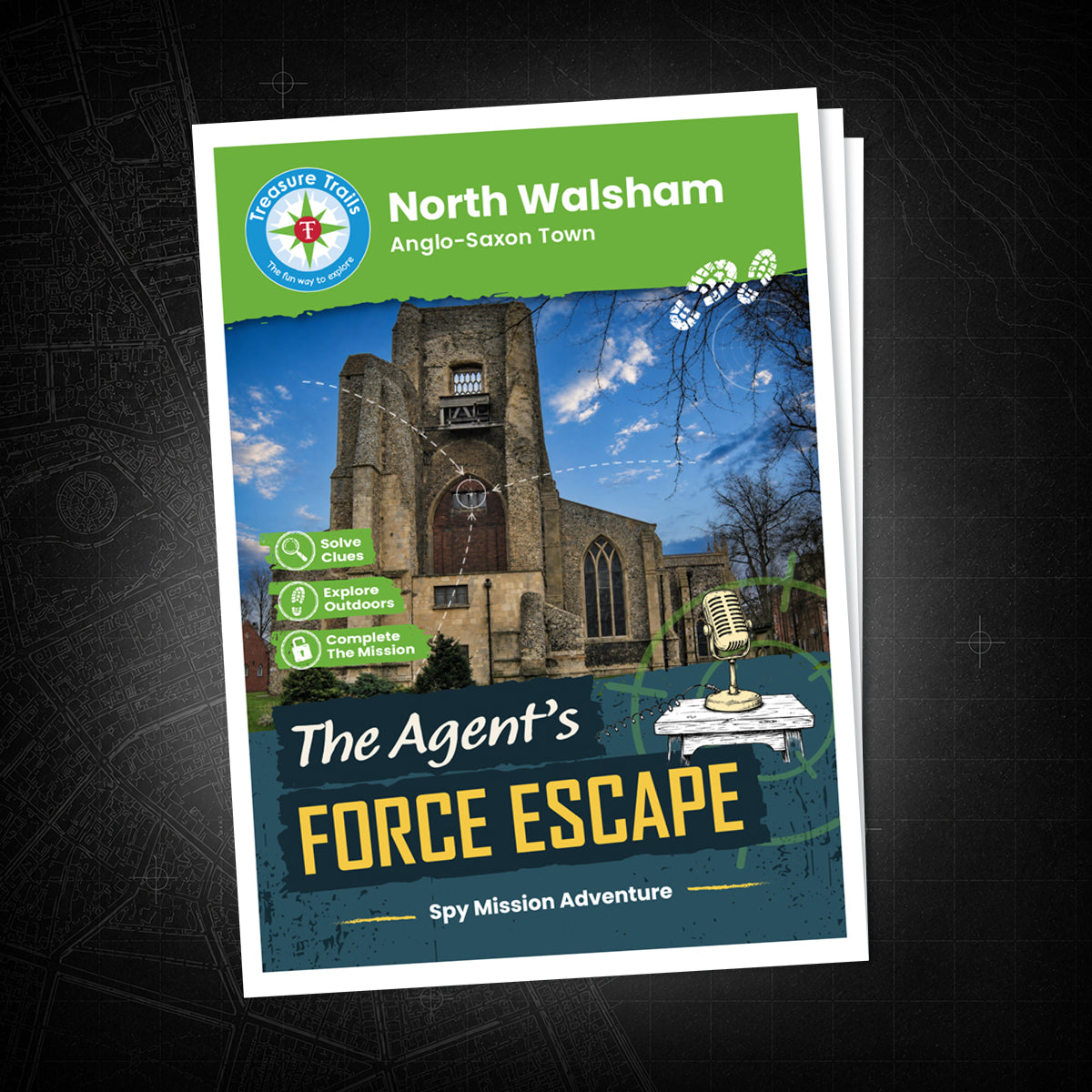 North Walsham - Anglo-Saxon Town Treasure Trail - front cover