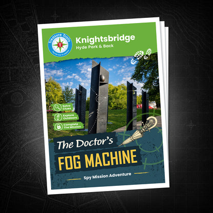 Knightsbridge - Hyde Park & Back Treasure Trail - front cover