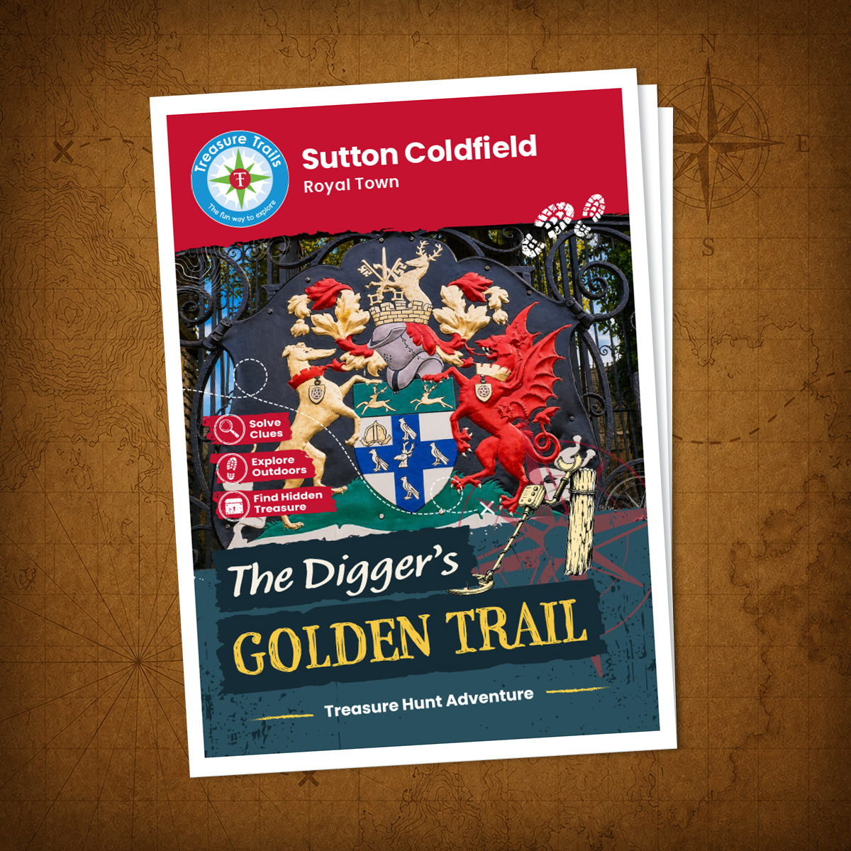 Sutton Coldfield - Royal Town Treasure Trail - front cover