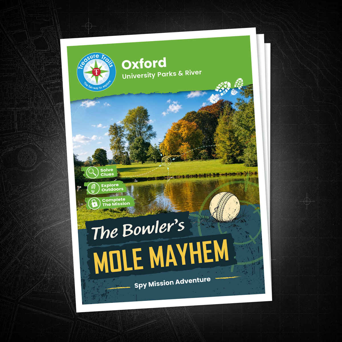 Oxford - University Parks & River Treasure Trail - front cover